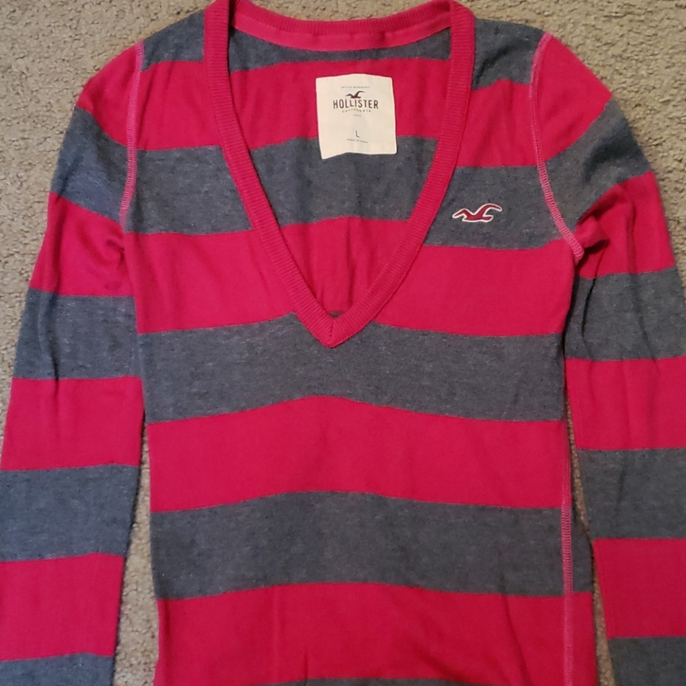 Hollister Striped Sweater